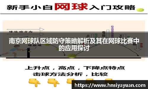 南京网球队区域防守策略解析及其在网球比赛中的应用探讨
